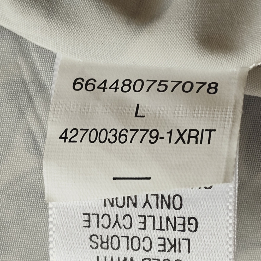 Apt 9 black and white patterned 3/4 sleeve shift dress size large - Picture 5 of 11